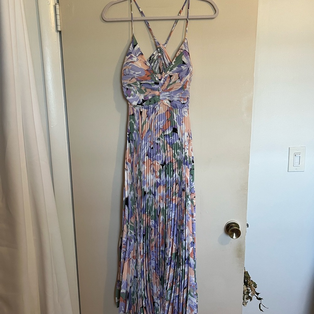 Astr Multicolor Floral Maxi Dress